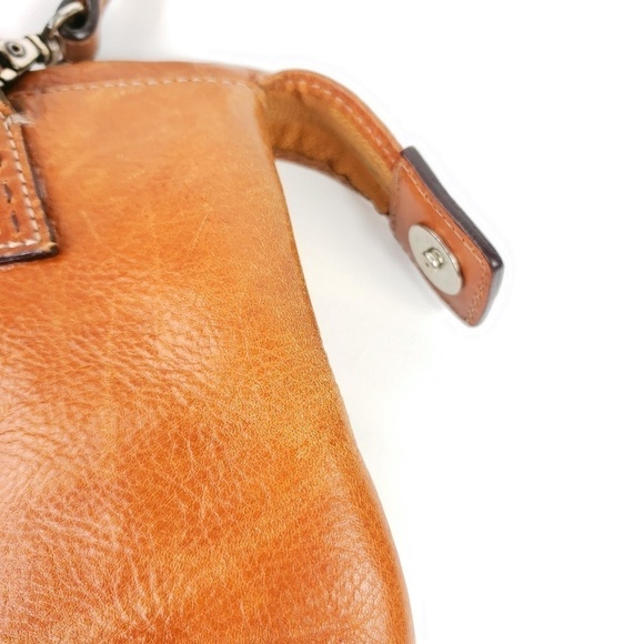 Fossil leather honey bag removable shoulder strap - Picture 4 of 8
